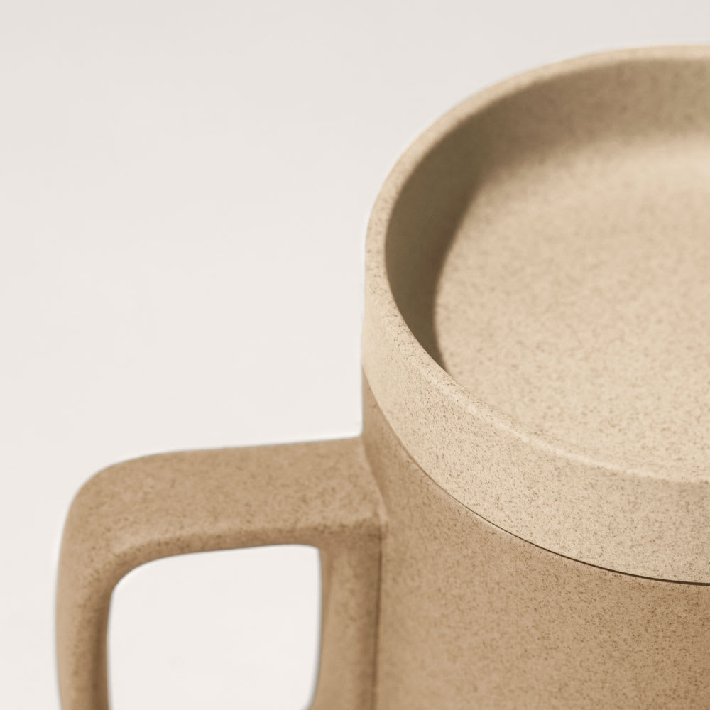 Hasami Natural Mug with Saucer | Blue Bottle Coffee